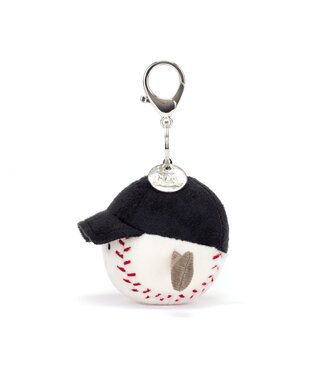 Jellycat Jellycat | Amuseables Sports | Baseball | Bag Charm | 12 cm