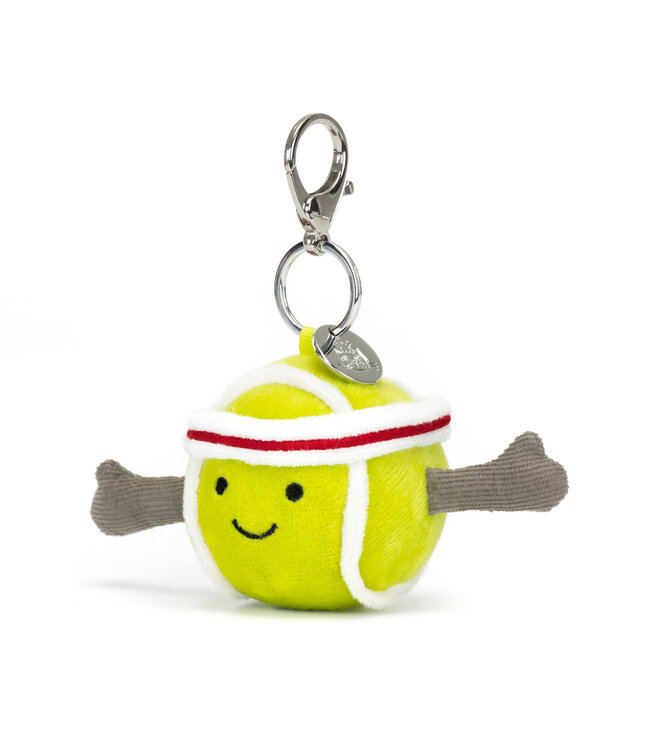 Jellycat | Amuseables Sports | Tennis | Bag Charm | 13 cm