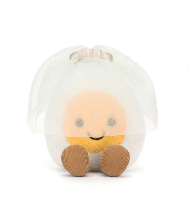 Jellycat | Amuseables | Boiled Egg | Bride | 14 cm | 0+