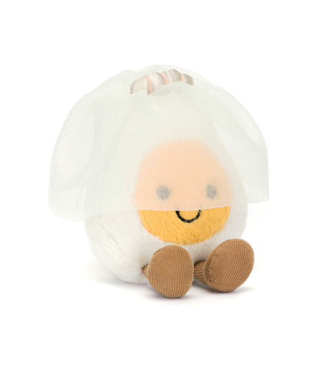 Jellycat | Amuseables | Boiled Egg | Bride | 14 cm | 0+