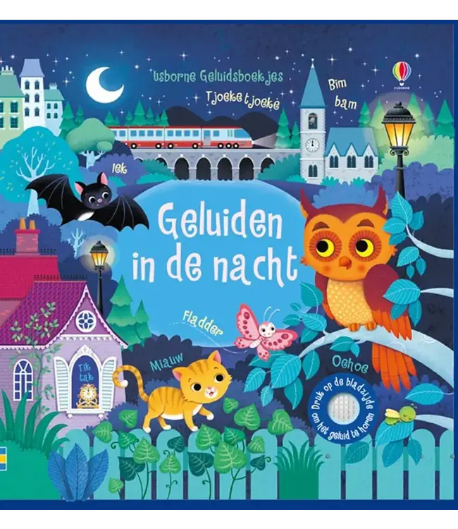 Usborne | Geluidenboek | In de Nacht | 1+