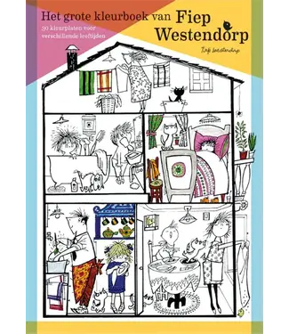Het grote kleurboek van Fiep Westendorp | 5+