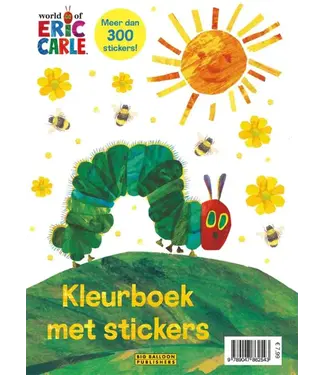 Rupsje Nooitgenoeg | Kleurboek met Stickers  | 3+