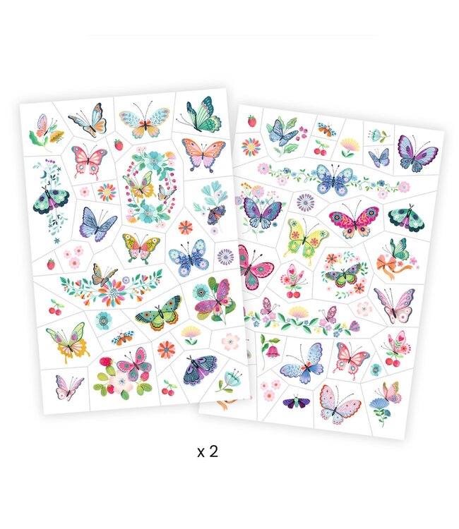 Djeco | Body Art | Tattoos | Butterflies | 3+