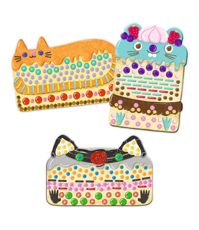 Djeco | Collages | Mozaïeken | Taarten | 3-6 jaar