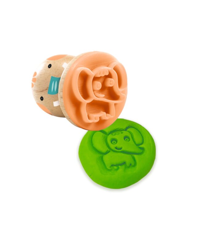 Djeco | Houten Dierenvormen | Mapatasporen | +18 mnd