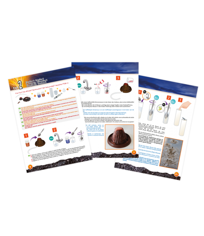 Buki | Experimenten | Scheikunde | Vulkanen en Dino's | 15 Experimenten | 8+