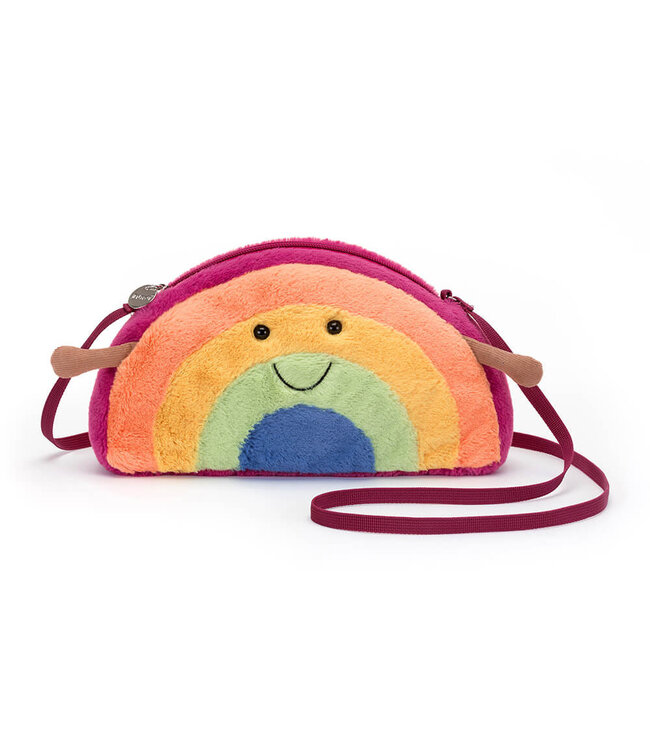 Jellycat | Amuseable | Rainbow Bag | 13 cm