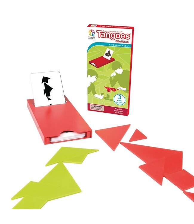 Smartgames | Tangoes | Expert | 7 tangram vormen | 54 Opdrachten | 7+