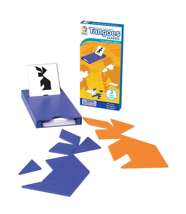Smartgames | Tangoes | Starter | 7 tangram vormen | 54 Opdrachten | 5+