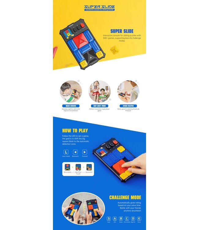 GiiKER | Super Slide Puzzle Game | 6+