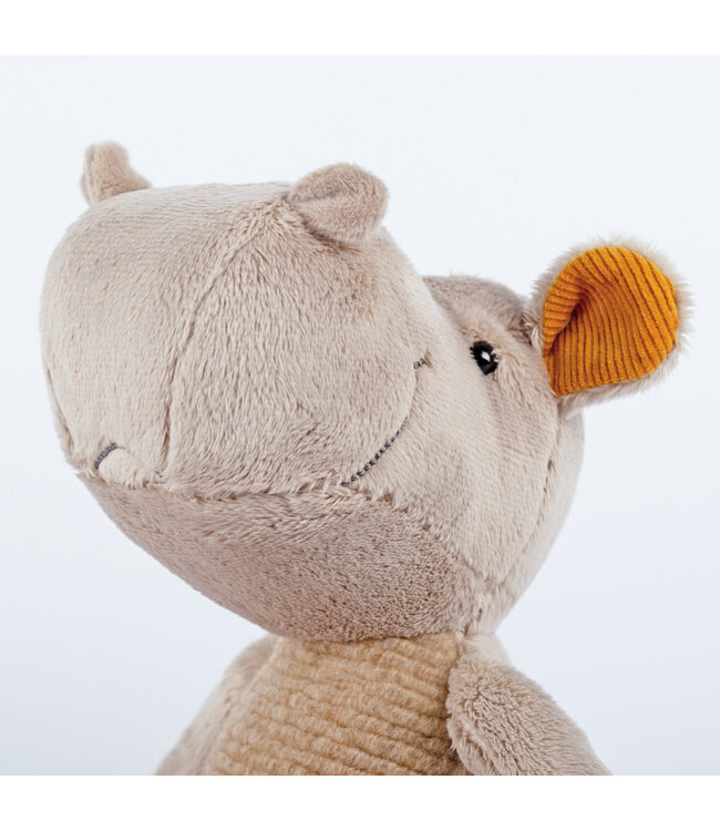Sigikid | Patchwork Sweety | Hippo | 33 cm | + 3 maanden