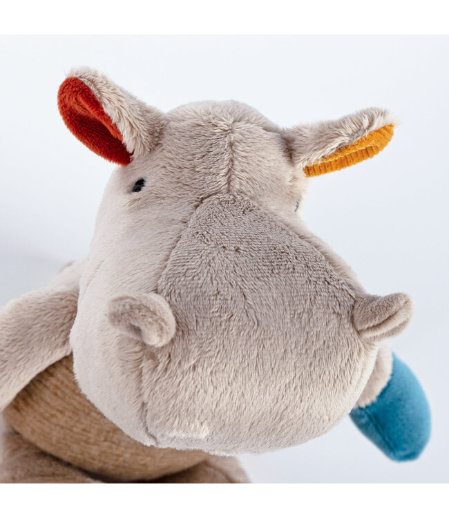 Sigikid | Patchwork Sweety | Hippo | 33 cm | + 3 maanden