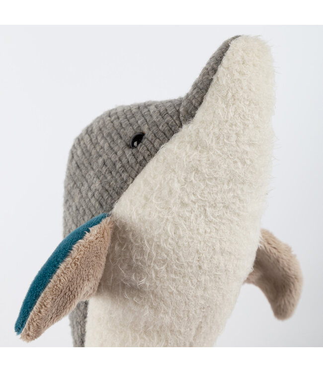 Sigikid | Patchwork Sweety | Dolphin | 33 cm | + 3 maanden