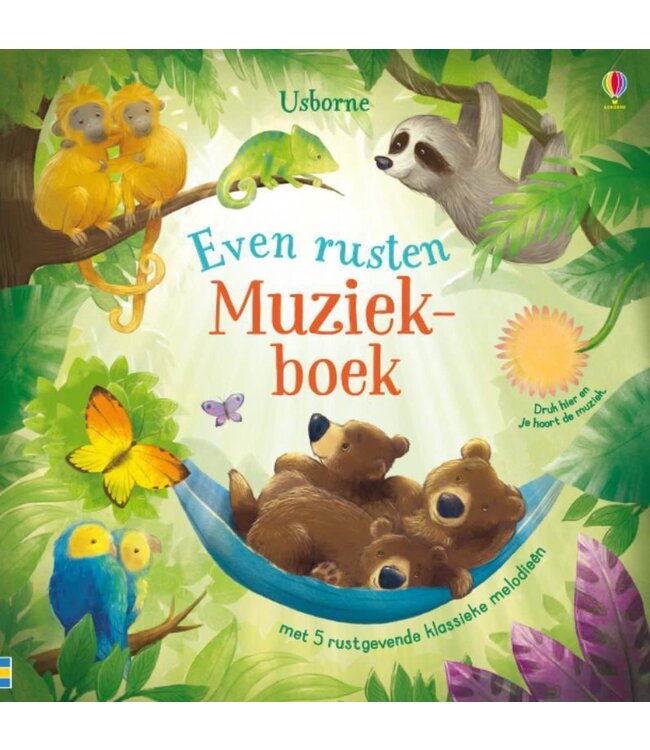 Usborne | Geluidenboek | Even Rusten | 1+