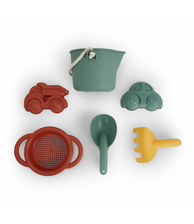 Viking Toys | RE-line | Strandset | Zand en Water Set met emmer | 6 delig | 1+