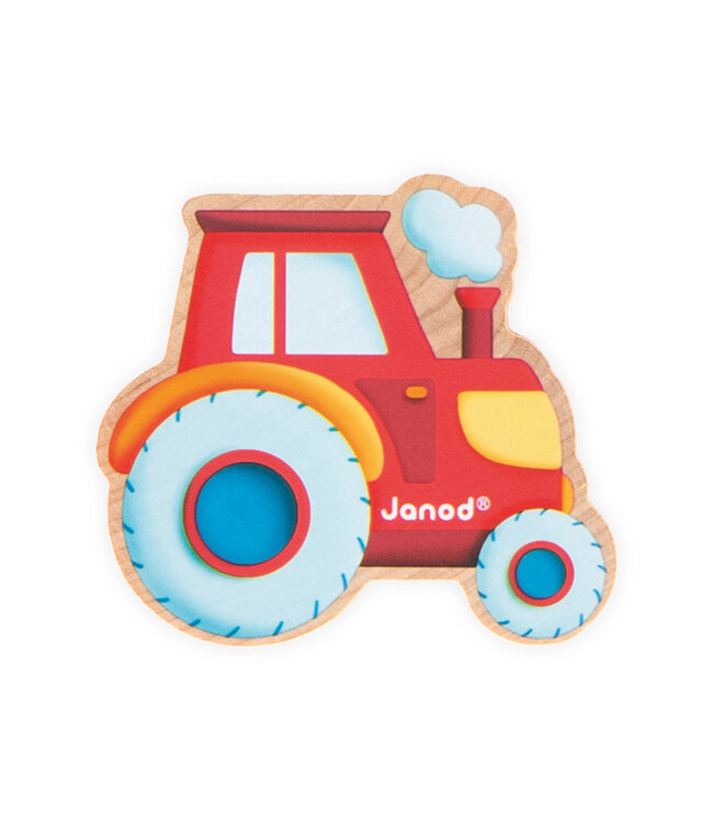 Janod | Rijgkralen | Boerderij | Moestuin | 11 kralen | 2+