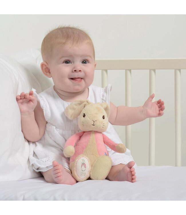 Rainbow Design | Peter Rabbit Serie | Flopsie | Pluche Knuffel | Roze | 26 cm | 0+