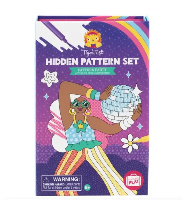 Tiger Tribe | Hidden Pattern Set | Pattern Party | 6+