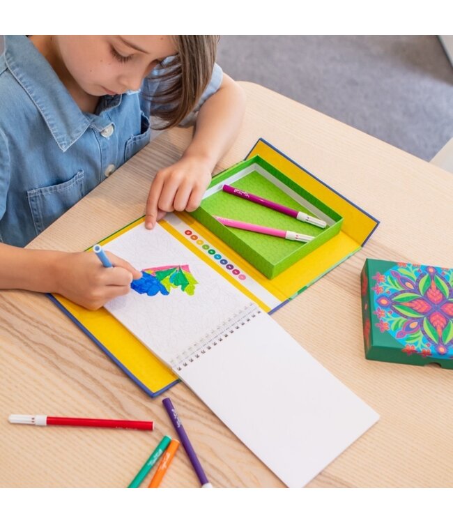 Tiger Tribe | Colour By Numbers | The Tropics | 4-7 jaar