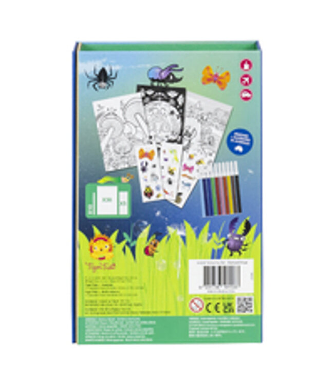 Tiger Tribe | Colouring Set | Backyard Bugs | 4-7 jaar
