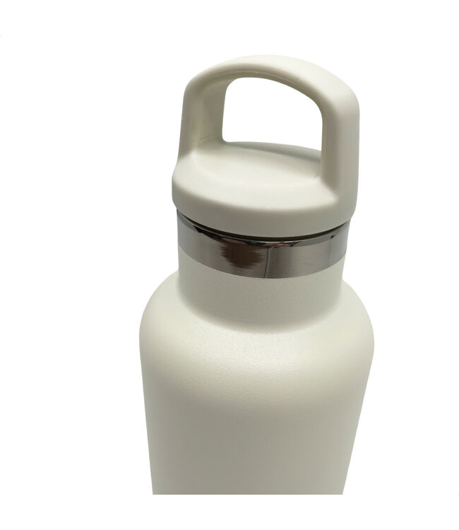 ﻿Smikkels | RVS Thermos drinkfles 350ml | Zacht Wit