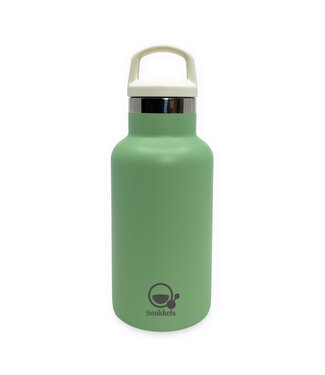 ﻿Smikkels | RVS Thermos drinkfles 350ml | Groen
