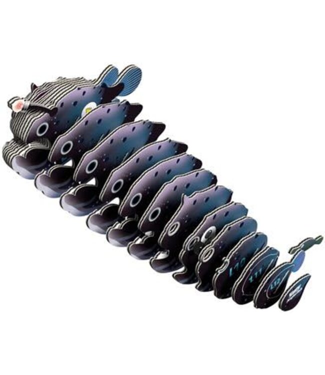 Eugy | 3D Cardboard Model Kit | Sea Life | Zeeduivel | 6+