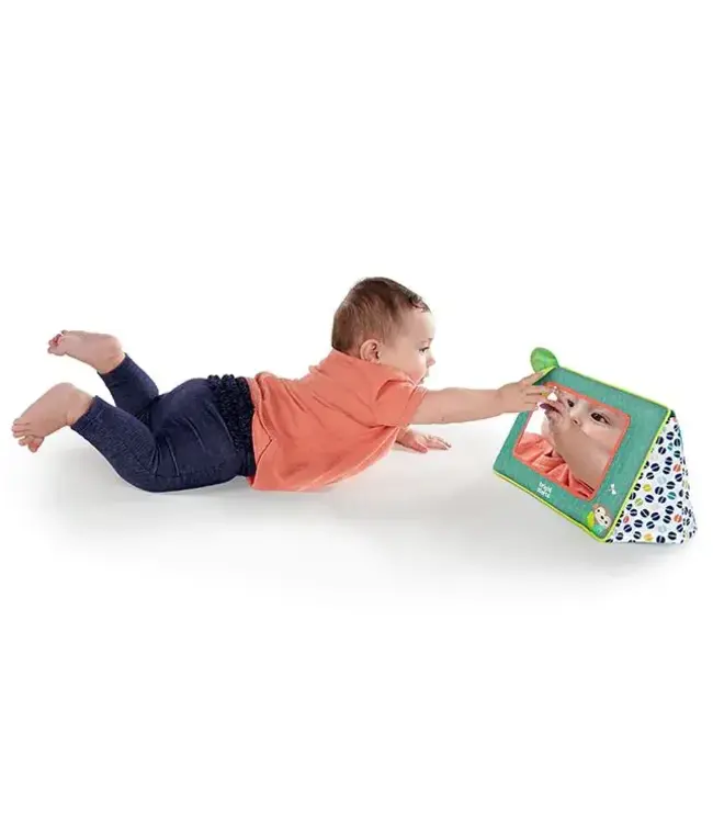 Bright Starts  | Sit & See Safari Floor Mirror | 0+