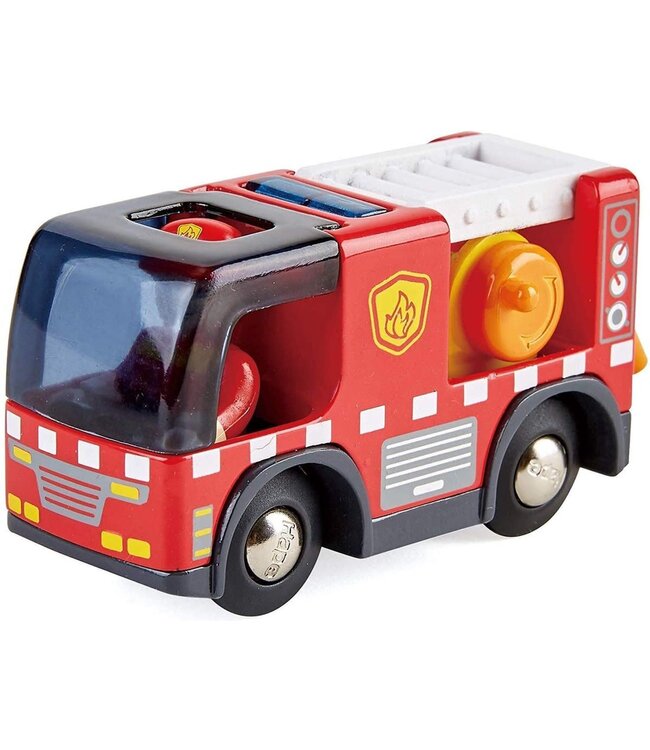 Hape | Railway | Fire Truck with Siren | 3+