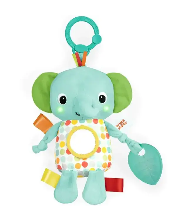 Bright Starts  | Huggin’ Lights Musical Toy | Elephant | 20 cm | 0+