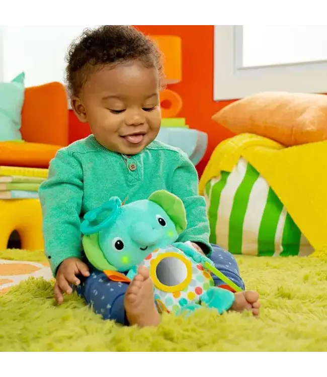 Bright Starts  | Huggin’ Lights Musical Toy | Elephant | 20 cm | 0+