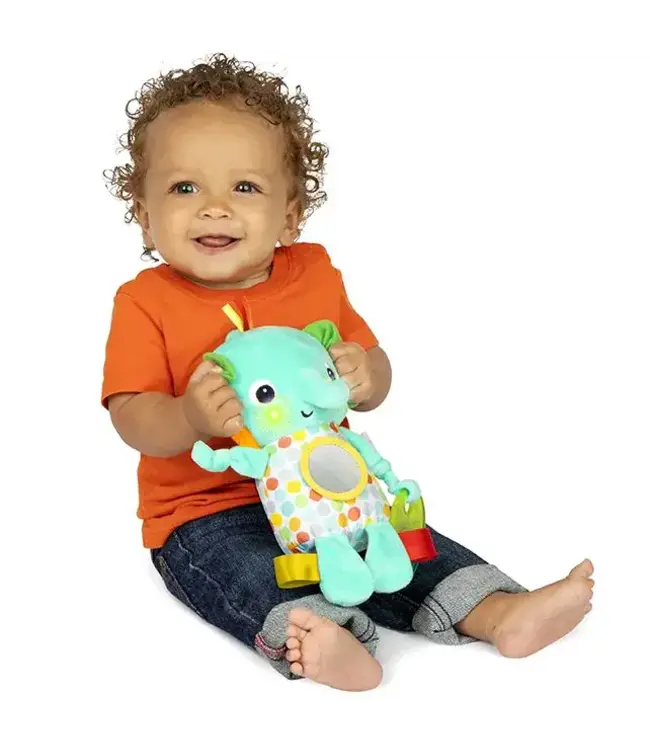 Bright Starts  | Huggin’ Lights Musical Toy | Elephant | 20 cm | 0+