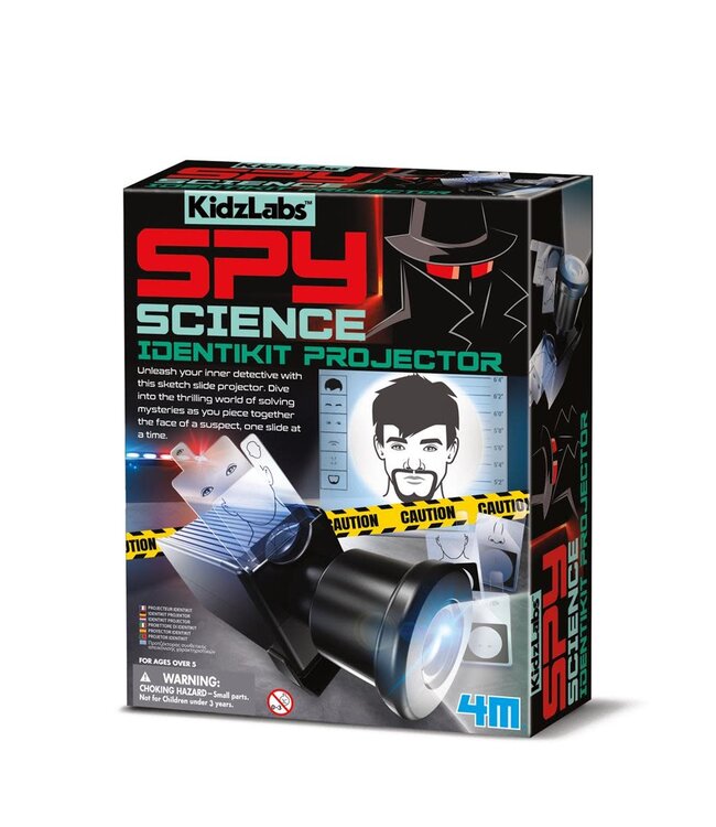 4M | Spy Science | Identikit Projector | 5+