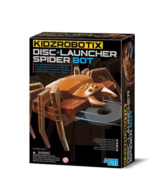 4M 4M | KidzRobotix | Spider Bot Disc Launcher | 8+