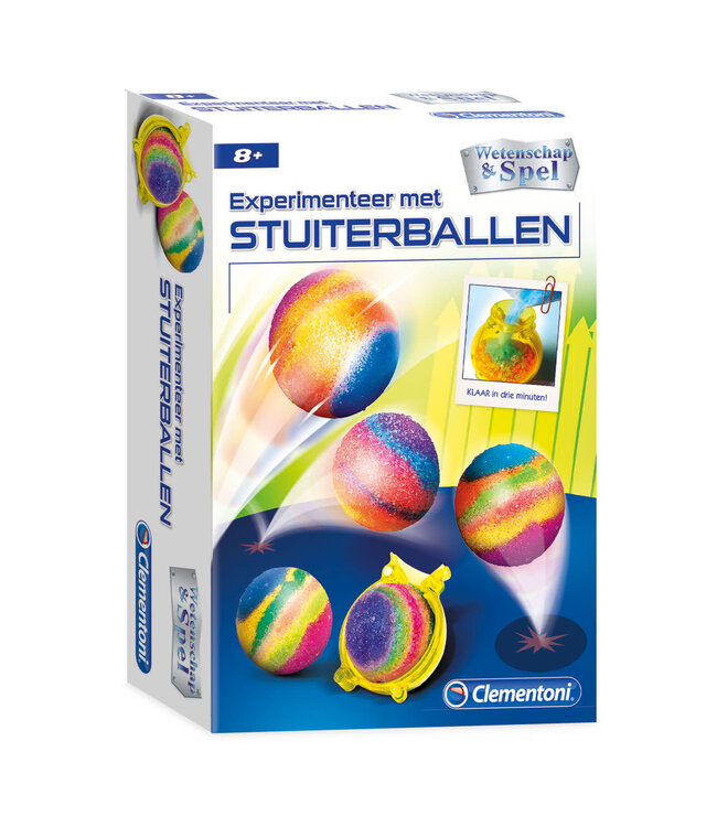 Clementoni | Wetenschap en Spel | Stuiterballen | 8+