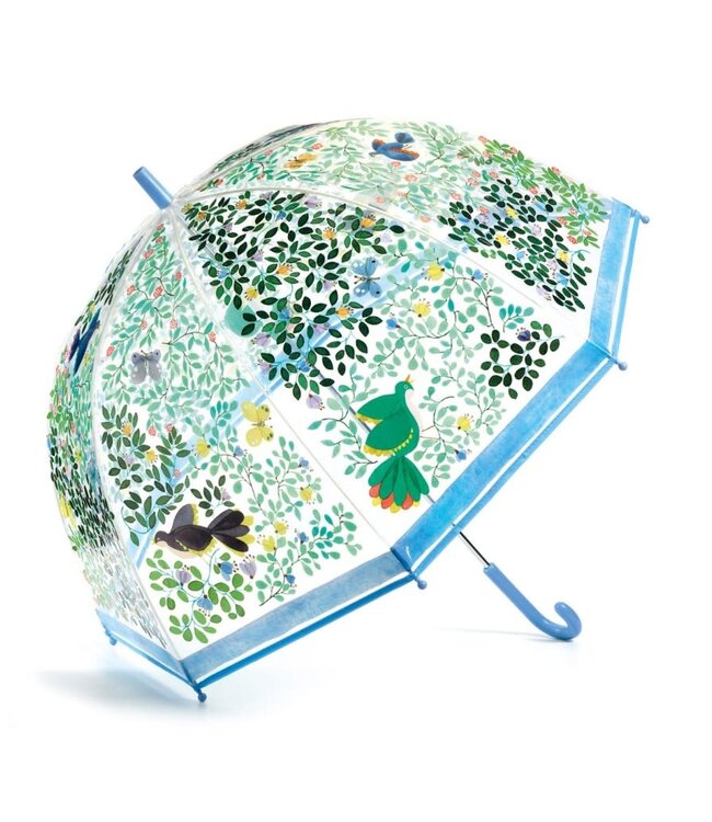 Djeco | Paraplu | L 82 cm | ø  79 cm | Wilde Vogels | 3+