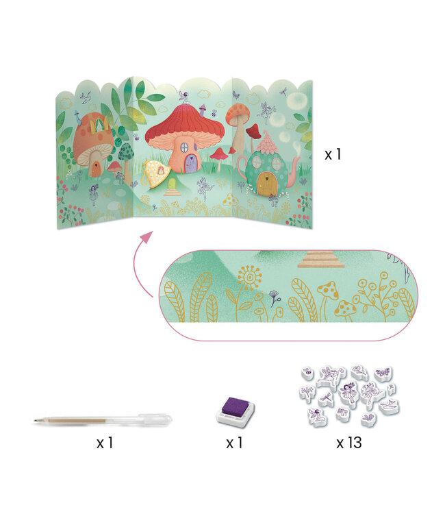 Djeco | Creative Activities | Fairy Box | 6 - 10 year
