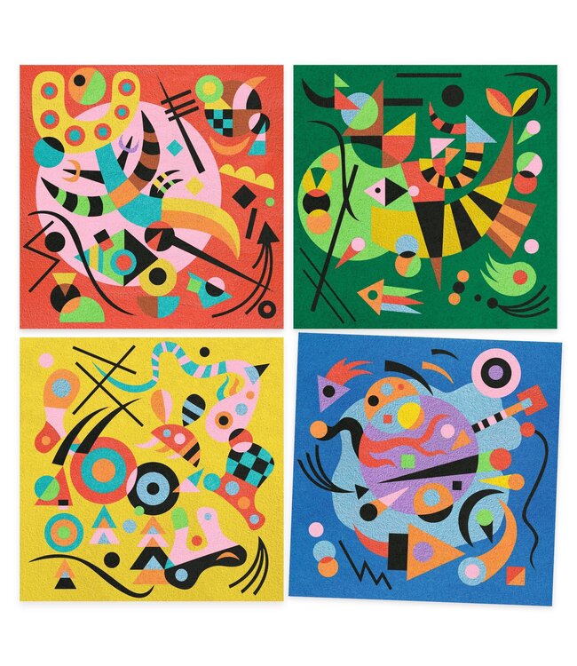 Djeco | Colored Sands | Inspired by | Vassily Kandinsky | Abstracties | 7 - 99 jaar