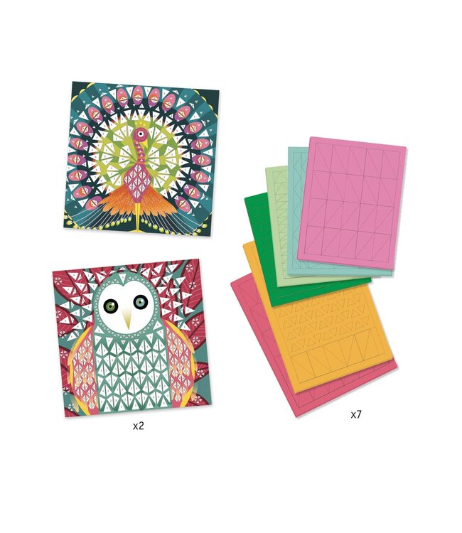 Djeco | Mozaïek | Kunst op Nummer | Coco | 7-12 jaar