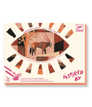 Djeco Djeco | Create Watercolour Wax Crayons | Inspired by | Paul Klee | 7 - 99 jaar