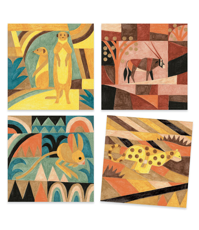 Djeco | Create Watercolour Wax Crayons | Inspired by | Paul Klee | 7 - 99 jaar