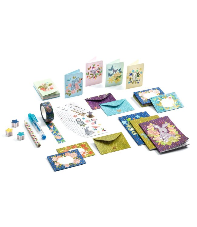Djeco | Lovely Paper | Mini Writing Set | Briefpapier | Elodie