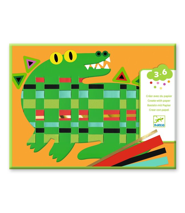 Djeco | Create with Paper | In front, behind, in front | 3 + 6 jaar