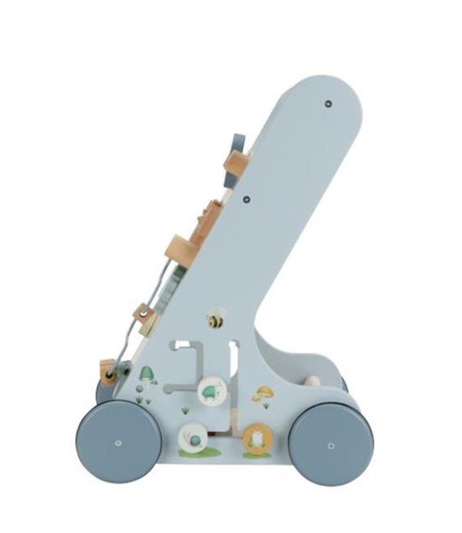 Little Dutch | Houten Activiteiten Loopwagen | Babywalker  | Forest Friends | 1+