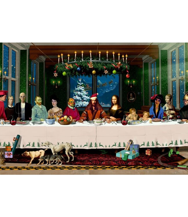 Coppenrath | Design Collection | Puzzle | Kerstpuzzel het kerstdiner | 1000 stukjes | 69 x 49 cm