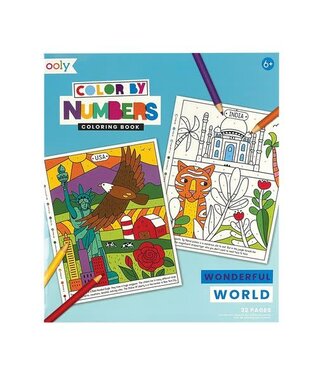 Ooly Ooly | Color By Numbers | Wonderful World | 6+