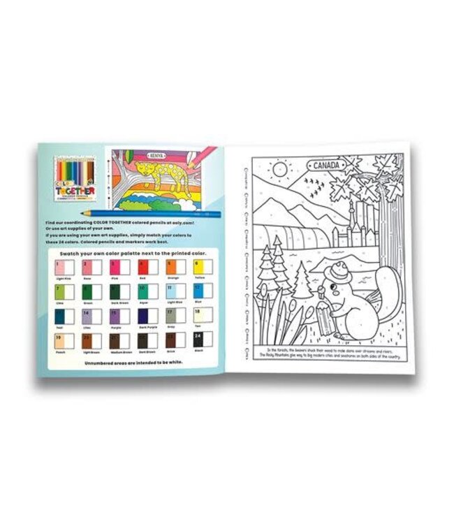 Ooly | Color By Numbers | Wonderful World | 6+