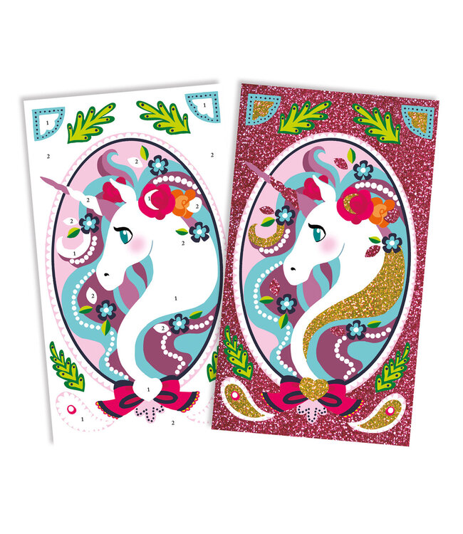 Janod Atelier - Glitter Eenhoorns 7+