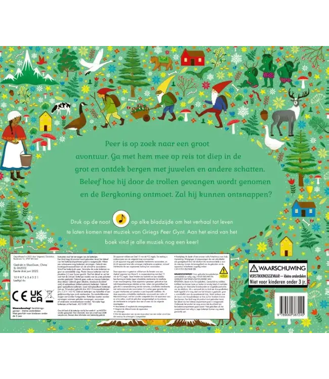 Christofoor | Geluidenboek met Muziek | Het Verhalenorkest | Peer Gynt | 4+